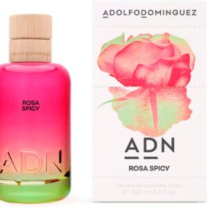 ADOLFO DOMINGUEZ ADN ROSA SPICY EDP 100 ML # TESTER (caja generica)