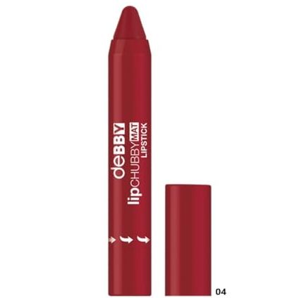 DEBORAH MILANO DEBBY LIP CHUBBY MAT LIPSTICK 04 CHERRY REGULAR