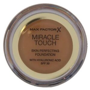 MAX FACTOR MIRACLE TOUCH SKINPERFECTING FOUNDATION SPF30 TAWNY 095 11.5 GRAMOS REGULAR