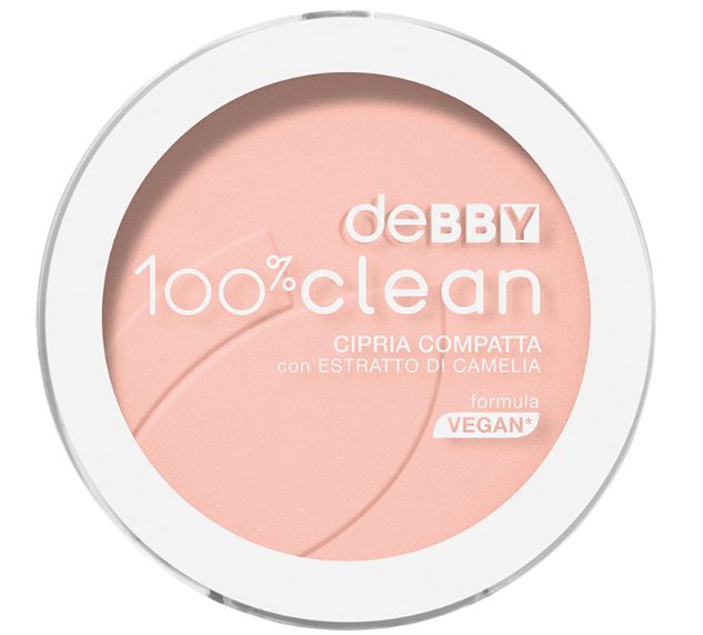 DEBORAH MILANO DEBBY 100% CLEAN CIPRIA COMPATTA CON EXTRACTO CAMELIA NUMERO 04 9 GRAMOS REGULAR