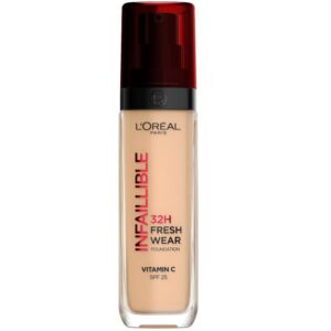 LOREAL INFAILLIBLE 32H FRESH WEAR SPF25 210 COOL ROSE 30 ML REGULAR
