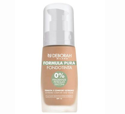 DEBORAH MILANO FORMULA PURA FONDOTINTA BIO SPF20 NUMERO 3.2 HAZELNUT 30 ML REGULAR