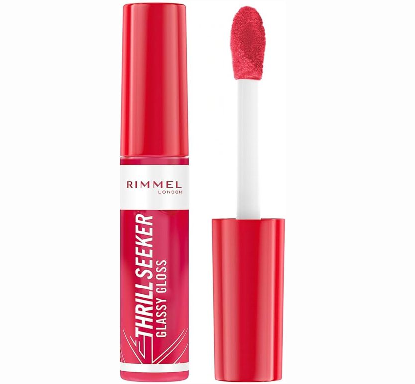 RIMMEL LONDON THRILL SEEKER GLASSY GLOSS 350 PINK TO THE BERRY 10 ML REGULAR