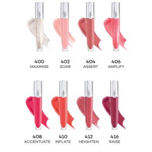 LOREAL ROUGE SIGNATURE BRILLIANT PLUMP LIP GLOSS 406 I AMPLIFY