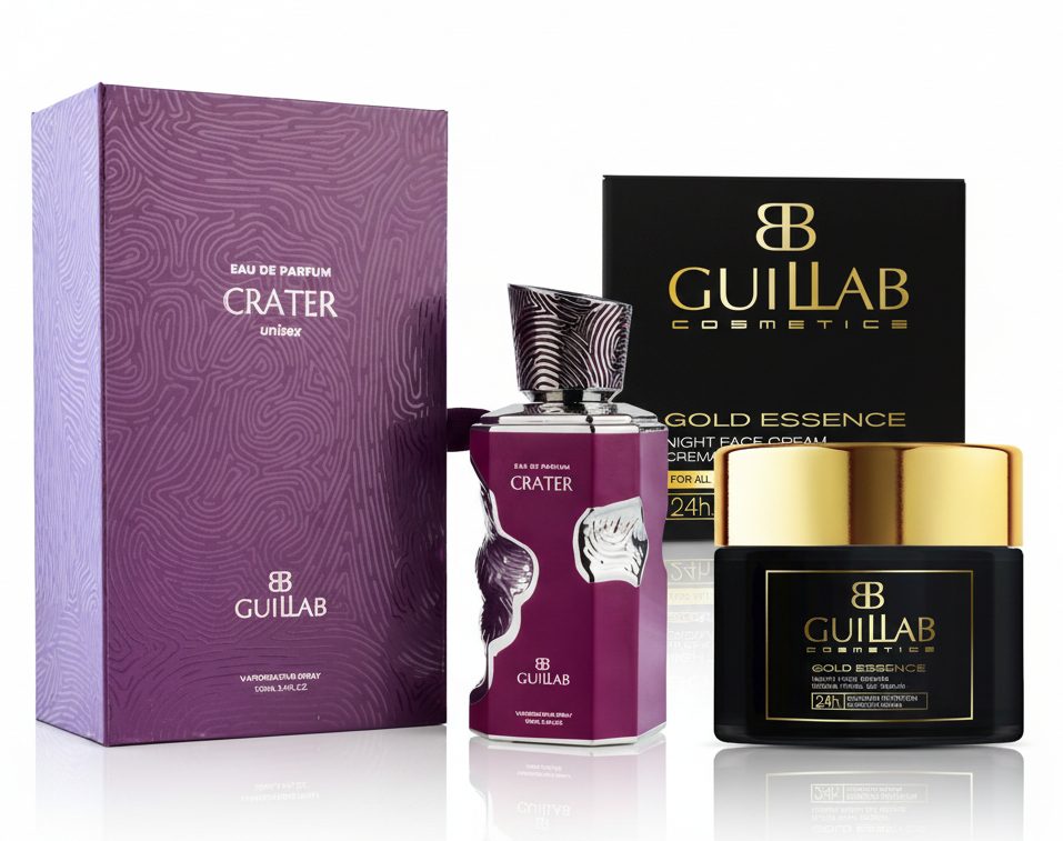 GUILLAB CRATER EDP UNISEX 100 ML REGULAR + CREMA NOCHE GUILLAB GOLD ESSENCE 50 ML REGULAR
