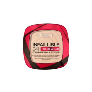 LOREAL INFAILLIBLE 24H FRESH WEAR FOUNDATION IN A POWDER 020 IVORY 9 GRAMOS