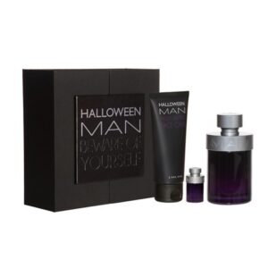 SET HALLOWEEN MAN EDT 75 ML REGULAR + MINIATURA 4 ML + SHOWER GEL 100 ML