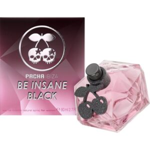 PACHA I AM BE INSANE BLACK HER EDT 80 ML TESTER # (CAJA GENERICA)