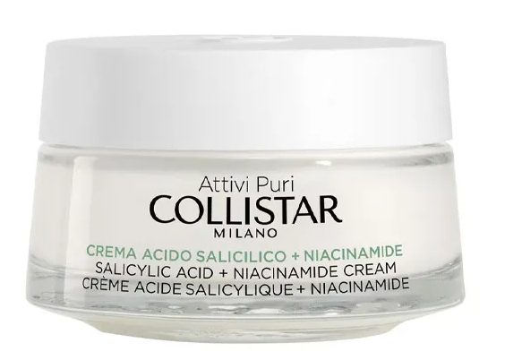 COLLISTAR ATTIVI PURI SALICYLIC ACID + NIACINAMIDE CREAM 50 ML