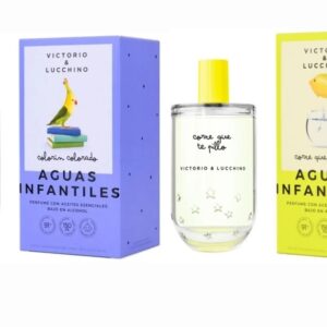 VICTORIO & LUCCHINO AGUAS INFANTILES CORRE QUE TE PILLO EDC 150 ML TESTER # (CAJA GENERICA) + COLORIN COLORADO EDC 150 ML
