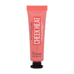 MAYBELLINE CHEEK HEAT GEL GREAM BLUSH (COLORETE CREMA) 30 CORAL EMBER 10 ML