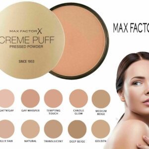 MAX FACTOR CREME PUFF PRESSED POWDER 42 DEEP BEIGE 21 GRAMOS REGULAR