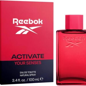 REEBOOK ACTIVATE YOUR SENSES FOR MEN EDT 100 ML TESTER # (CAJA GENERICA)