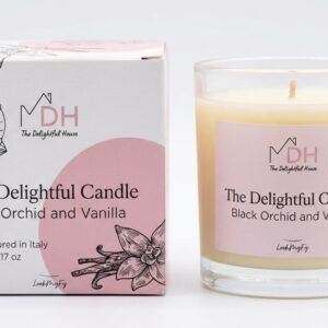 VELA THE DELIGHTFUL CANDLE ORCHID AND VANILLA 175 GRAMOS REGULAR