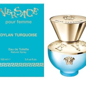 VERSACE DYLAN TURQUOISE WOMAN EDT 100ML TESTER # (CAJA GENERICA)