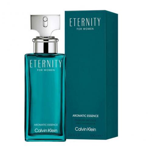 CK ETERNITY FOR WOMEN AROMATIC ESSENCE PARFUM INTENSE 100ML TESTER # (CAJA GENERICA)