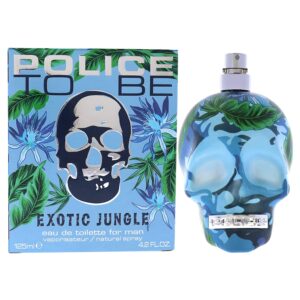 POLICE TO BE EXOTIC JUNGLE MAN EDT 125 ML TESTER # (CAJA GENERICA)