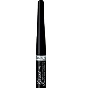 RIMMEL GLAM EYES PROFESSIONAL LIQUID LINER 001 BLACK GLAMOUR REGULAR