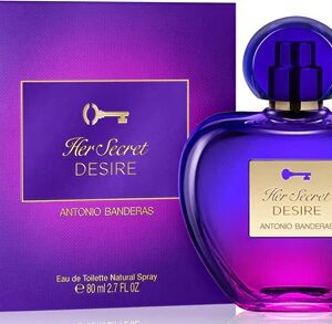 ANTONIO BANDERAS HER SECRET DESIRE EDT 80 ML