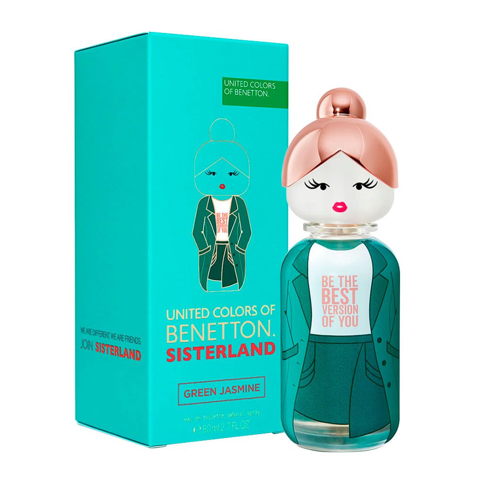 BENETTON SISTERLAND GREEN JASMINE EDT 80 ML