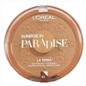 LOREAL SUNRISE IN PARADISE LA TERRA 01 LIGHT BRONZE 18 GRAMOS