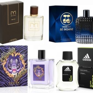 LOTE 3 DE HOMBRE: PACHA IBIZA BE INSANE MEN EDT 100 ML TESTER # (CAJA GENERICA) + MILANO CLASSIC EDT 100 ML TESTER # (CAJA GENERICA) + ADIDAS PURE GAME EDT 100 ML TESTER # (CAJA GENERICA) + ALASKA Y MARIO POCION PARA EL 100 ML