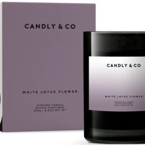 VELA CANDLY & CO WHITE LOTUS FLOWER 250 GRAMOS REGULAR