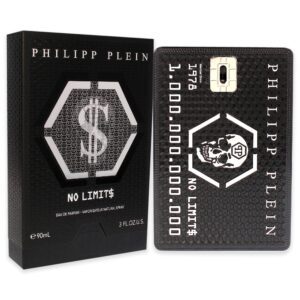 PHILIPP PLEIN NO LIMITS EDP 90 ML @ (Sin caja, 95% del contenido)