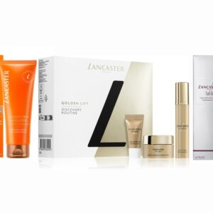 PACK ESPECIAL LANCASTER: GOLDEN LIFT DISCOVERY ROUTINE REGULAR + GOLDEN TAN MAXIMIZER 125 ML TESTER # (CAJA GENERICA) + CONCENTRE LOTION JEUNESSE 200 ML REGULAR