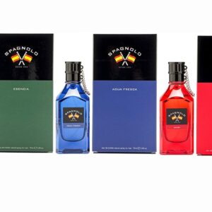 PACK SPAGNOLO ESENCIA EDT 75 ML TESTER # (CAJA GENERICA) + SPAGNOLO SPORT EDT 75 ML TESTER # (CAJA GENERICA) + SPAGNOLO AGUA FRESCA EDT 75 ML TESTER # (CAJA GENERICA)