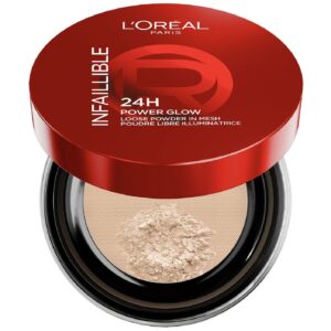 LOREAL INFAILLIBLE 24H POWER GLOW LOOSE POWDER UNIVERSAL 9,5 GRAMOS REGULAR