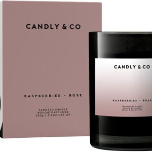 VELA CANDLY & CO RASPBERRY ROSE 250 GRAMOS REGULAR