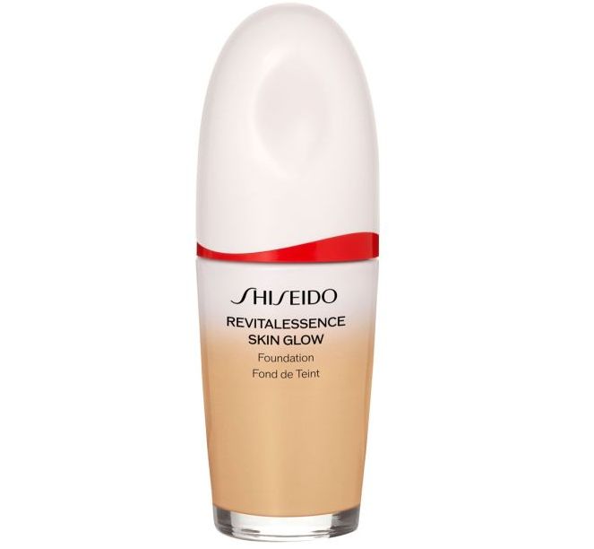 SHISEIDO REVITALESSENCE SKIN GLOW FOUNDATION FOUND DE TEINT 320 PINE SPF 30 PA+++ 30 ML REGULAR
