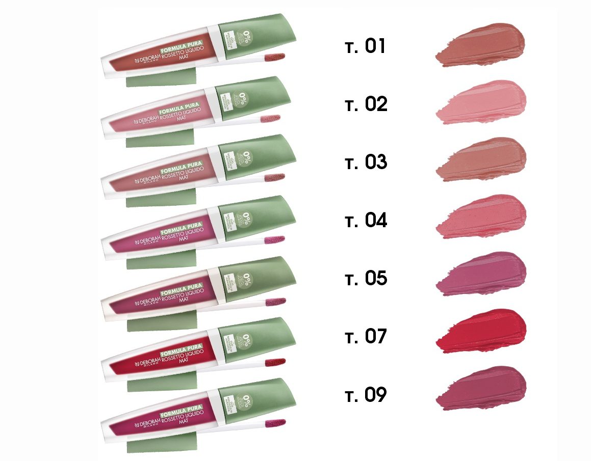 DEBORAH MILANO FORMULA PURA ROSETTO LIQUIDO MAT 02 REGULAR