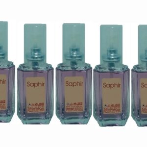 LOTE 5 UNIDADES DE SAPHIR VARIADAS EDP 30 ML TESTER # (CAJA GENERICA) - EN TOTAL 150 ML