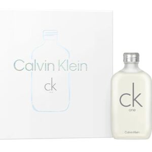 SET CK ONE UNISEX BLANCA 100 ML REGULAR + DEO SPRAY 150 ML REGULAR