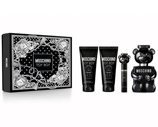 SET MOSCHINO TOY BOY EDP 100 ML + SHOWER GEL + AFTER SHAVE + MINIATURA REGULAR