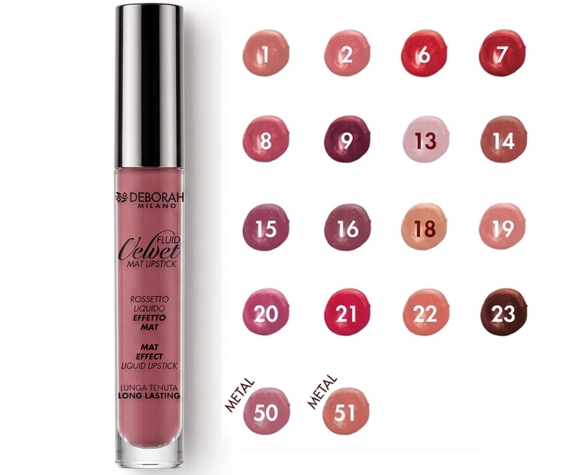DEBORAH MILANO FLUID VELVET MAT LIPSTICK 07 MAT REGULAR